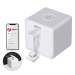 MOES Fingerbot Plus ZigBee Smart Switch Button Pusher, Mise à Niveau avec Contrôle Tactile, Compatible avec Smart Life App et MOES ZigBee Hub, Alexa, Google Home, Timer Control, IFTTT