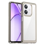 Oppo A60 5G Soft Gel Bumper Case [Clear Grey]