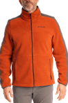 Klim Teton Crest Fleece Mellanlagerjacka Picante-Asfalt""