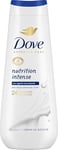 DOVE - Crème de douche Advanced Care Nutrition intense - Respecte la peau - Testé dermatologiquement - Sensation de peau douce pendant 24h - 600ml