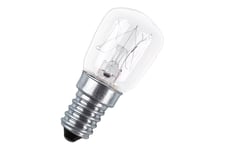 OSRAM SPECIAL - strålende lyspære - form: T26 - klar finish - E14 - 25 W - 2700 K (paket med 2)