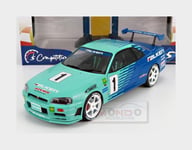 1:18 SOLIDO Nissan Skyline (R34) Gt-R Falken Drift Livery 1999 Blue SL1804304