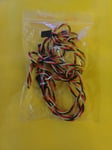 1000mm Futaba Twisted Servo Extension Leads 2pk for RC Model Planes Helis Boats