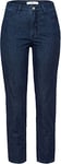 BRAX Women's Style Mary S Ultralight Denim Slim Jeans, Clean Dark Blue, 20