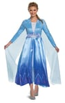 Disney Frozen Déguisement Elsa pour adulte Licence officielle Disney Taille L (12-14 ans)