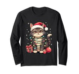 Christmas Cat Long Sleeve T-Shirt