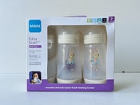 MAM Easy Start Self Sterilising Anti-Colic Baby Bottle Pack of 3 x 260ml 2+month