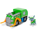 PAW Patrol Rocky’s Recycling Truck Vehicle with Collectible Figure, for Kids Age