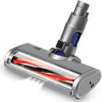 Brosse Rotative Motorisée Électrique Turbo Compatible pour Dyson V6 DC58 DC59 DC61 DC62 Dégagement Rapide avec Rouleau à Poils pour Tapis Sol Dur