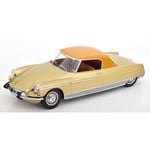 CITROEN DS 19 LE DANDY 1964 BEIGE METALLIC & BROWN ROOF 1:18 Norev Die Cast