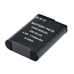 1700mAh 3,80 V Batterie de remplacement 1700mAh pour Nikon Coolpix B700, P600, P610, P900, S810c EN-EL23