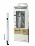 CLiPtec® White ZTOSS SIP320 Flex & Touch stylus pen for iPad, Mini, iPhone