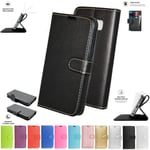 Motorola Moto X Book Pouch Cover Case Wallet Leather Phone Black Pink