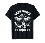 Lash Witch Magic Eyelash Tech Halloween Art T-Shirt