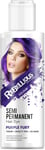 Rebellious Colours Vegan Semi Permanent Hair Dye Colour 100ml Purple Fury