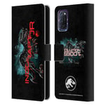 OFFICIAL JURASSIC WORLD FALLEN KINGDOM KEY ART LEATHER BOOK CASE FOR OPPO PHONES