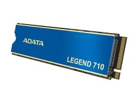 Adata Legend 710 - Ssd - 512 Gb - Intern - M.2 2280 - Pcie 3.0 X4 (Nvme) - 256-Bit Aes - Integrert Kjøle