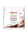 Fairvital | poudre de créatine VEGAN - dose élevée - 400g - monohydrate de la créatine en tant que substance pure sans additif