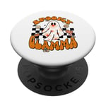 Spooky Glamma Groovy Assorti Famille Halloween Cute Boo PopSockets PopGrip Interchangeable