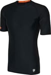 Hummel Mesh – First Compression SS T-Shirt de Compression Tee – T-Shirt d'entraînement Courte T-Shirt avec Grand Confort – Fitness Respirant – Maillot de Sport Noir M Noir