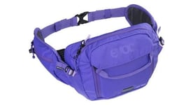 Ceinture hydro evoc hip pack 3l   poche a eau 1 5l violet