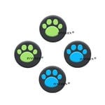 Manettes Analogique Patte De Chat En Silicone, 4 Pièces, Capuchons De Poignées Pour Manette De Jeu Playstation 5, Ps4, Ps5, Xbox One, Série X S 360