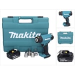 DHG181G1K Décapeur thermique sans fil 150 - 550°C 18V + 1x Batterie 6,0Ah + Coffret - sans chargeur - Makita