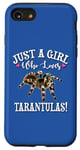 Coque pour iPhone SE (2020) / 7 / 8 Girl Who Loves Tarantula Lover