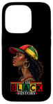 Coque pour iPhone 14 Pro Célébration des filles noires du Mois de l'histoire de I Am Black