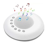 Baby White Noise Machine with Light Built-in 28 Soothing Sound USB White1044