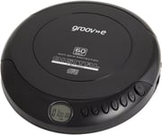 Groov e RETRO Compact CD Player - Personal Music Player with CD-R & CD-RW - - -