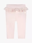 Carrément Beau Baby Organic Cotton Blend Fleece Trousers, Lychee