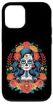 Coque pour iPhone 12/12 Pro La Catrina Souls Day Of Dead Day of Los Muertos Halloween