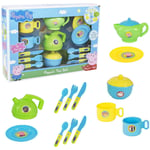 Peppa Pig Kids Playset Tea Party Game Pretend Play Child Kitchen Set Toy