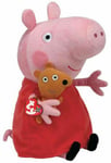 LICENSED TY PEPPA PIG  BUDDY 10" SOFT TOY PLUSH 96230