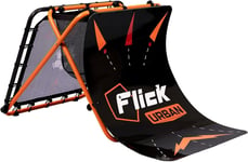 FLICK 4 in 1 Urban Skills Trainer - Soccer/Football One Size, Black/Orange