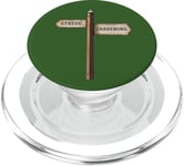 Design de poteau de panneau de stress ou de jardinage PopSockets PopGrip pour MagSafe