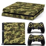 Mcbazel Autocollant antidérapant Autocollant en Vinyle Peau Couverture Plaques adhésives Autocollantes pour PS4 d'origine Uniquement (Pas pour PS4 Slim/Pro)-Camouflage