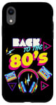 Coque pour iPhone XR Men's Women's Kids Retro I'm From 80's Graphic Design Outfit