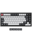 Keychron Q1 HE 75% Knob Wireless Tri-Mode Gateron 2.0 Nebula Magnetic Carbon Black - ND - Pelinäppäimistö - Pohjoismainen - Musta