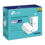 TP-Link (TL-WPA7617 KIT) AV1000 Gigabit Passthrough Powerline HomePlug Adaptor