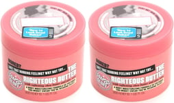 Righteous Butter Body Butter 300ml - Shea Butter & Aloe Vera - 2 Pack