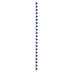 GBC Plastic Binding Combs Blue 8 mm 45 Sheets A4 Pack of 100