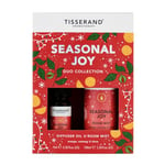 Tisserand Aromatherapy - Seasonal Joy Diffuser Oil and Room Mist Duo Kit - Orange, Nutmeg and Clove - 100% Natural Pure Essential Oils