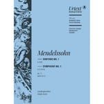 Mendelssohn Bartholdy - Symphony No. 1 In C Minor MWV N 13 (op. 11) - Orchestre