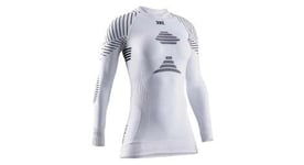 Maillot manches longues x bionic invent fx femme blanc gris clair