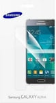 Samsung Protective Screen Protector for Samsung Galaxy Alpha - Clear