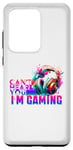 Coque pour Galaxy S20 Ultra Can't Hear You I'm Gaming Casque de jeu vidéo amusant