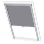 vidaXL Blackout Roller Blind Grey CK04 NEW