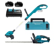 Pack 2 outils 18V (DUH507Z + DUR181Z) + 2 batteries 3Ah + 1 chargeur + coffret MAKPAC - MAKITA - LOT0336